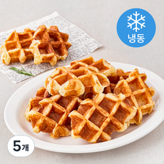 와밀 미니 프렌치 크로플 (냉동), 210g, 1개입, 5개