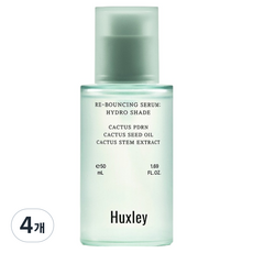헉슬리 리바운싱 세럼 하이드로 쉐이드, 4개, 50ml