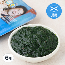 바다 완도 매생이 (냉동), 100g, 6개