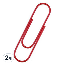 라이크존 다용도 클립 레드 100mm, 2개, 1개입