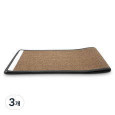 힐링타임 갈가리 쇼파 스크래쳐 리필용, 베이지, 3개