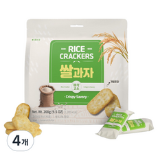 바삭고소 쌀과자 고소한맛, 268g, 4개