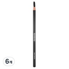 우드버리 하드텍스처 아이브로우 4g, Ebony Black, 6개