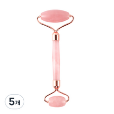 플랫지 양방향 괄사마사지기, 핑크, 5개