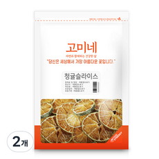 고미네 청귤슬라이스, 150g, 2개