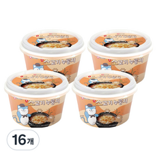 오쌀미 매콤 소고기 누룽지 컵, 50g, 16개