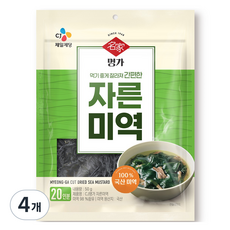 CJ명가 자른미역, 4개