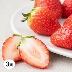 새벽경매 상큼한 설향딸기, 500g, 3팩