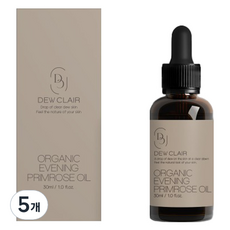 듀끌레어 오가닉 달맞이꽃 오일, 5개, 30ml