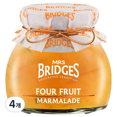 미세스브릿지 네가지 과일맛 마멀레이드, 340g, 4개
