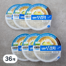 칠갑농산 냉면무김치, 160g, 36개