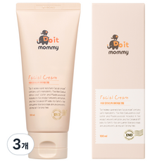 두잇마미 수퍼 모이스처 페이셜 유아 크림, 100ml, 3개