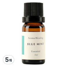 소소코 아로마블랜딩 에센셜오일 블루 민트, 5개, 10ml