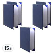 세우세 포크레쟈 상장케이스, 청색, 15개