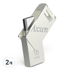 액센 버디 C타입 USB 메모리 OTG20, 16GB, 2개 16GB, 2개