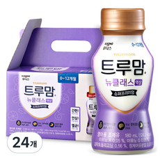 트루맘 뉴클래스 슈퍼프리미엄 액상 1단계, 180ml, 24개