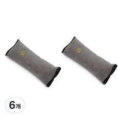 블럭마트 차량용 안전벨트 목쿠션 목베개, 랜덤 발송, 6개