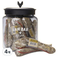 바이탈에센셜 강아지 영양 동결건조 로우바, 14.2g, 4개, 오리목