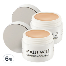 마루빌츠 케머플라지 크림 컨실러 6g, 6개, 내추럴베이지