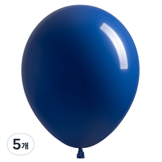 조이벌룬 풍선 30cm 100p, 다크블루, 5개