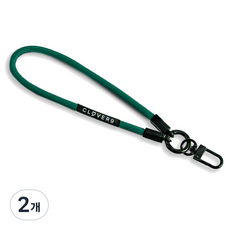 CLOVER9 手機手腕帶 握把繩, 綠色, 2個