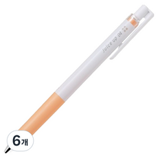 PILOT 百樂 Juice up 粉彩色系鋼珠筆 0.4mm, 粉彩橘, 6個