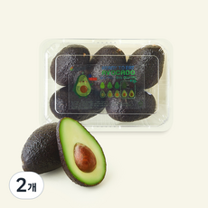 선우 칠레산 바로 먹는 후숙과 아보카도, 2개, 1kg(5~7입)