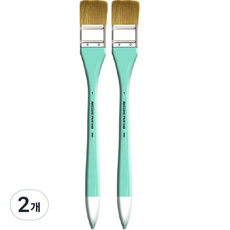 Awesome Painting 多用途背景刷 扁刷 寬刷 SHORT WIDE 2入, 1號(30mm), 2個