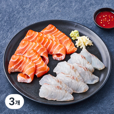맛있는 연어 농어회 (냉장), 200g, 3개