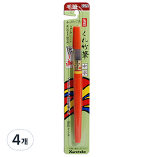 Kuretake 吳竹 吳竹毛筆 DN151-23B 23號, 朱墨, 4個