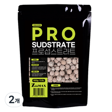 쥬맥스 프로섭스트라트 여과재 500g, 2개