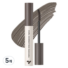 TONYMOLY Eye Tone捲翹睫毛膏 7.5g, 03 灰灰, 5個