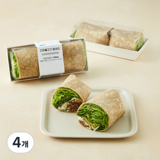 프레밀 간장불고기 랩샌드, 210g, 4개