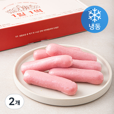 푸디푸디 1일 1떡 백년초 가래떡 (냉동), 700g, 1개입, 2개