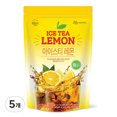 복음자리 레몬 아이스티 파우더, 1kg, 5개