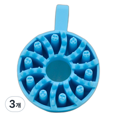 비투윈 편리한 두피마사지기, 스카이블루, 3개