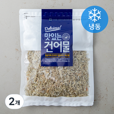 해맑은푸드 볶음용 지리멸치 (냉동), 300g, 2개