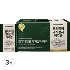 참앤들황토농원 프리미엄 돼지감자 여주즙 30p, 2.4L, 3개