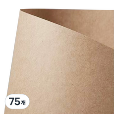 My 文具 牛皮紙 350g, 75個