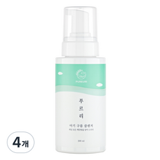 푸르리 아기 구름 클렌저, 300ml, 4개