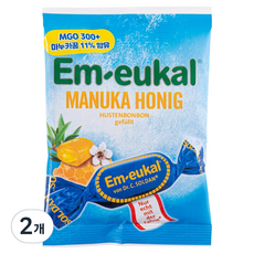 Em-eukal 麥盧卡蜂蜜喉糖, 75g, 2個