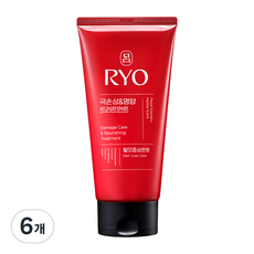 RYO 呂 山茶花極損傷&營養護髮素 脫髮症狀緩和 花香 粉香, 300ml, 6個