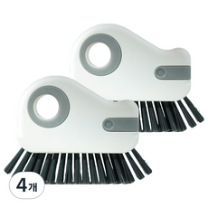 Anima 窗戶角落清潔刷, 灰色, 4個