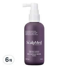스칼프메드 레드 캡슐 바이옴 토닉, 6개, 100ml