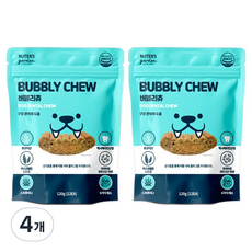누터스가든 강아지 버블리츄 덴탈 버블껌 12p, 혼합맛(고구마/야채), 120g, 4개