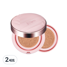 메이크프렘 베이스 미 틴티드 글로우 쿠션 파운데이션 본품 12g + 리필 12g, 23호, 2세트