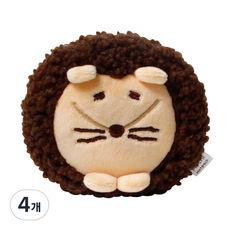 모찌타운 뽀글 핫팩 인형 고슴도치 130g, 4개