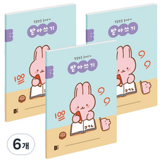 BeFly 小學低年級用 100分聽寫筆記本, 6個, 混合顏色