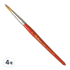 루벤스 330 세필 인조, 6호, 4개