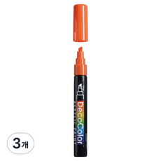 MARVY UCHIDA Deco Color 壓克力麥克筆 315 7 橘色, 3個, 1色